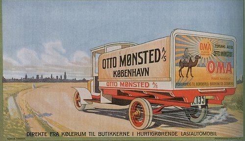 Reklame for OMA margarine