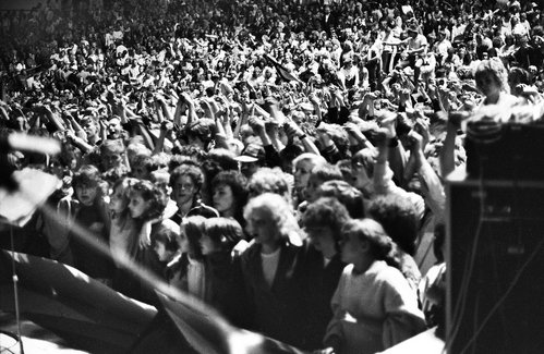 Deltagere i sangfestival i Estland i 1988