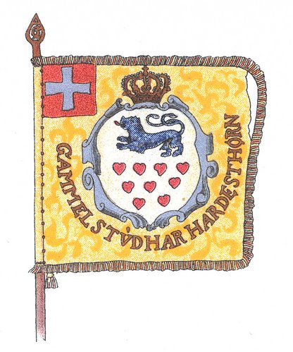 Regimentsfane fra 1600-tallet