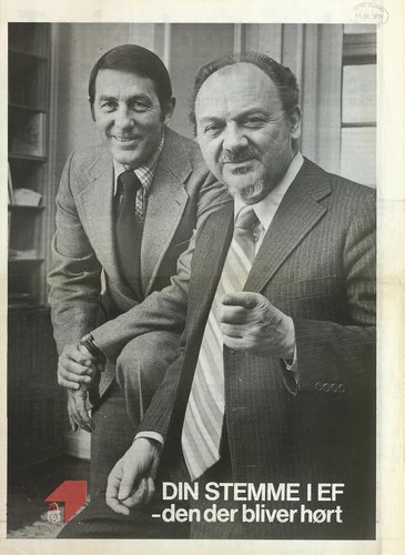 Anker Jørgensen og Kjeld Olesen