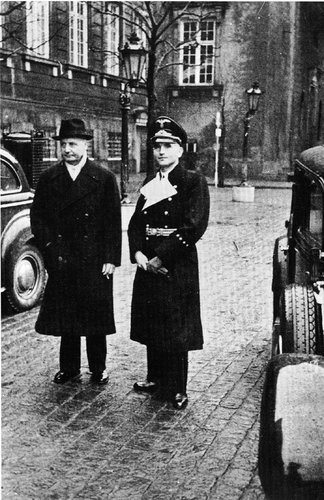 Erik Scavenius og Werner Best
