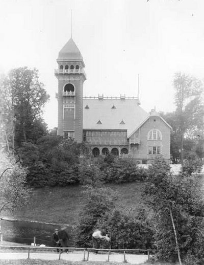 Forlystelsesstedet Vennelyst omkring 1907