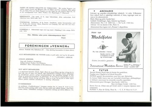 Opslag i det homoseksuelle blad 'Vennen'