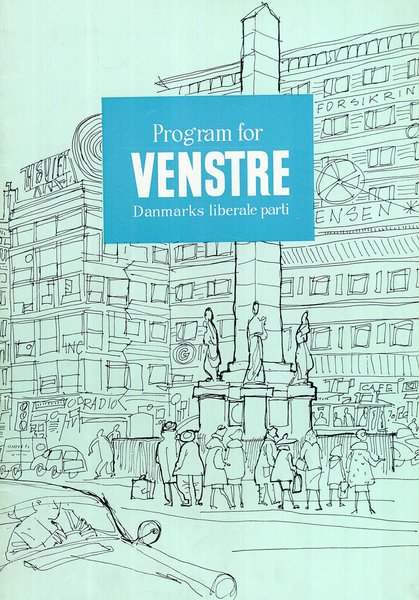 Forsiden af Venstres partiprogram fra 1963