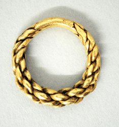 Anglo-skandinavisk fingerring af guld