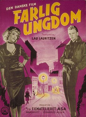 Plakaten til filmen 'Farlig Ungdom'