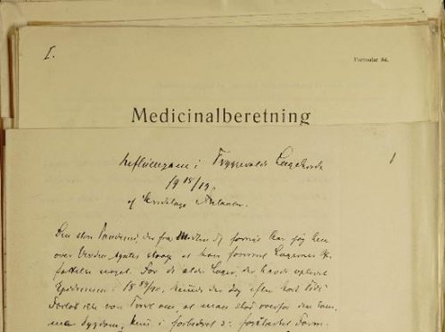 Medicinalberetning for Tryggevælde Lægekreds