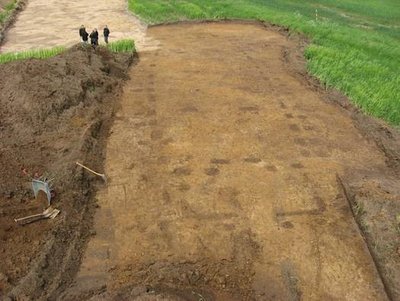 Arkæologisk udgravning i Jelling i sommeren 2010 