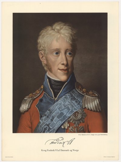 Anskuelsestavle af Frederik 6.