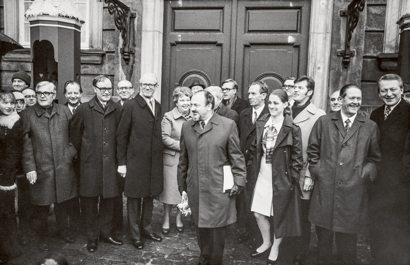 Anker Jørgensens anden regering(1975-1978). Foto: Christen Hansen, POLFOTO/RITZAU FOTO