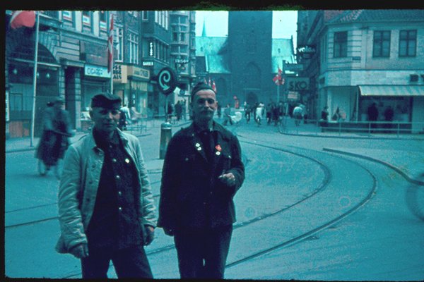 Formodentlig ungarske soldater, der har været i tysk tjeneste, på Lille Torv
