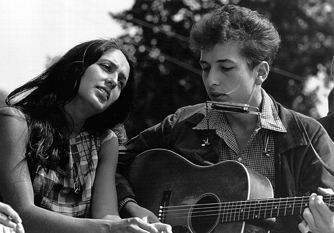 Bob Dylan og Joan Baez