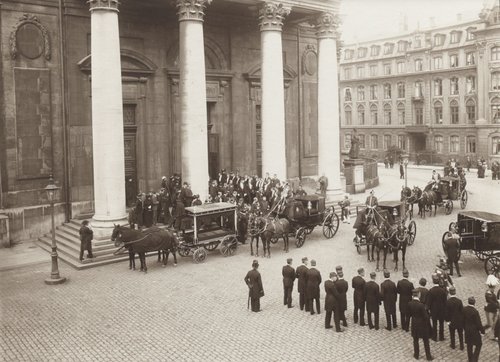 Niels Finsens begravelse, oktober 1904