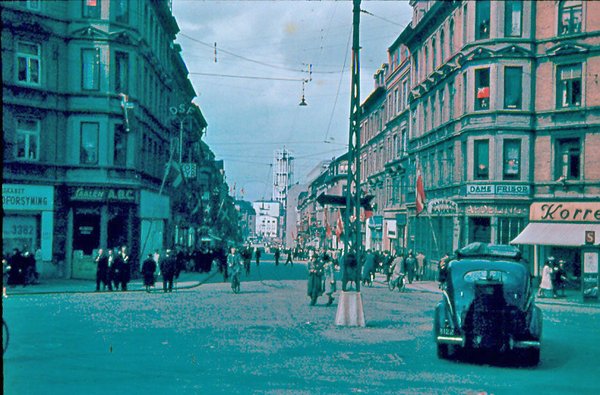 Bruunsgade set fra Sct. Pauls Plads