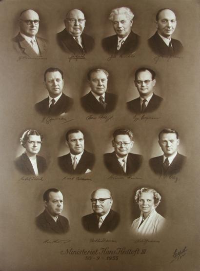 Regeringen Hans Hedtoft III efter valget