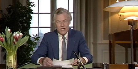 Poul Schlüters nytårstale 1. januar 1985
